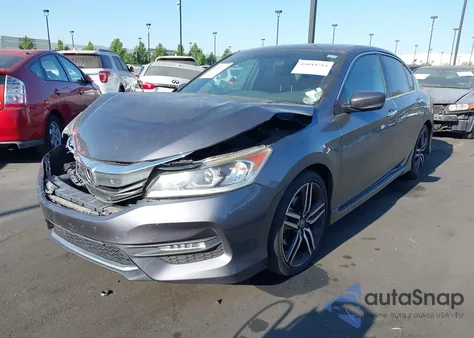 2017 Honda Accord Sport Special Edition из США, поврежденный, VIN 1HGCR2F18HA123289